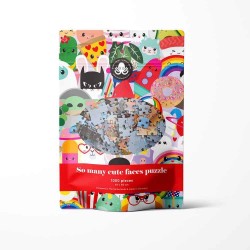 Puzzle Kawaii, Puzzle 1000 pièces, studio Inktvis, 8945004891716