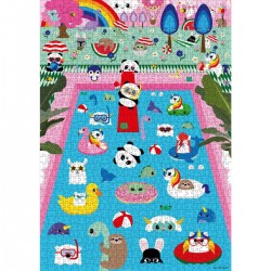 Puzzle Kawaii, Puzzle 1000 pièces, studio Inktvis, 8945004891709