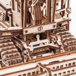 maquette de moissonneuse Gomselmash cs150, puzzle 3d en bois, eco wood art, 4815123002932