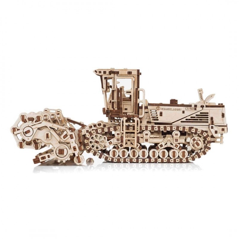 maquette de moissonneuse Gomselmash cs150, puzzle 3d en bois, eco wood art, 4815123002932