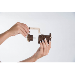 UGEARS Puzzle 3d, le cryptex, boîte mystère. Puzzles 3d en bois, 4820184120297