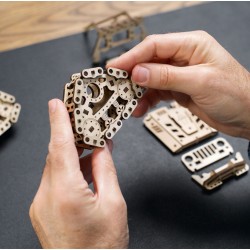 Maquette 4x4 à chenille, Puzzle 3 d sans collage, Ugears, 4820184121768