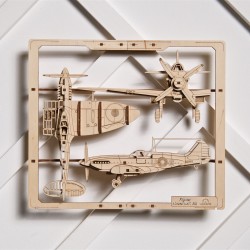 Spitfire semi maquette en bois, Ugears, 4820184121683