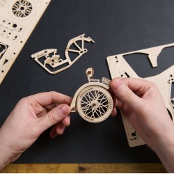 maquette moto ancienne , Ugears, 4820184121676