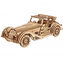 Petit Cabriolet Ugears, Maquette en bois sans collage, 4820184121744