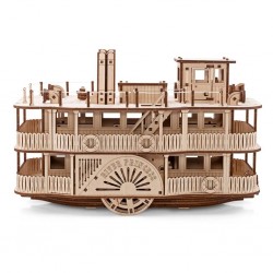 Bateau à aubes "River princess", maquette en bois, Eco Wood Art, 4815123003397