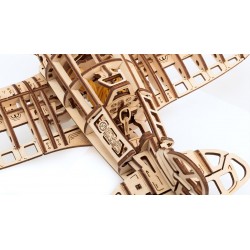 Avion Monoplan , type racer Gee Bee, maquette en bois. 4815123001607