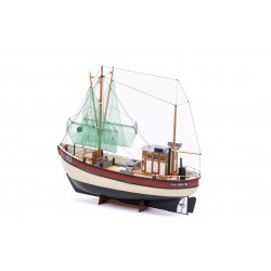 maquette de bateau pour débutant, billing Boats, coque en ABS