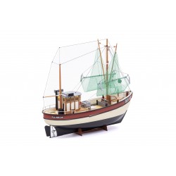 maquette de bateau pour débutant, billing Boats, coque en ABS