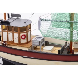 maquette de bateau pour débutant, billing Boats, coque en ABS