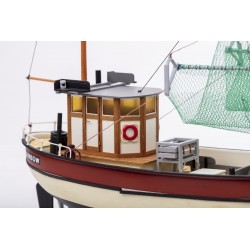 maquette de bateau pour débutant, billing Boats, coque en ABS