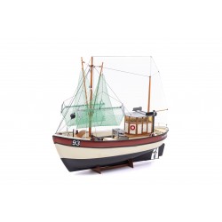 maquette de bateau pour débutant, billing Boats, coque en ABS