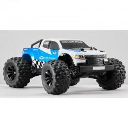 Voiture télécommandée, Chevrolet Colorado 1/18 Brushless, monster truck, RTR, Bleu