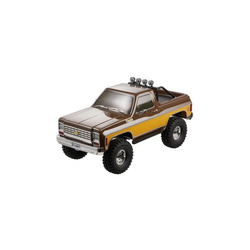 Voiture radiocommandée 1/10 Chevrolet K5 Blazer marron, FCX10 scaler, ARTR
