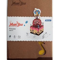 Robotime BOÎTE A MUSIQUE PRINCESSE Boîtes, Coffrets, tirelires