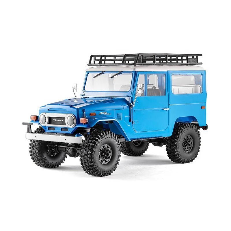 voiture radiocommandée 1/10 Toyota Land cruiser FJ40 scaler ARTR kit, bleu