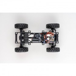 Voiture RTR 1/24, Crawler Power Wagon jaune FMS, voiture télécommandée