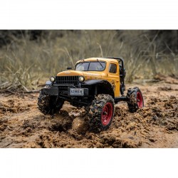 Voiture RTR 1/24, Crawler Power Wagon jaune FMS, voiture télécommandée