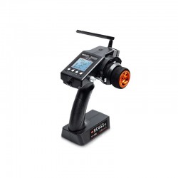 Radiocommande 5 voies à volant pour voiture et bateaux, Radiolink RADRC4GS