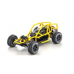 Kyosho SandMaster 2.0 1:10, blanc et bleu,  buggy 4x2 idéal pour débuter, 4548565461066