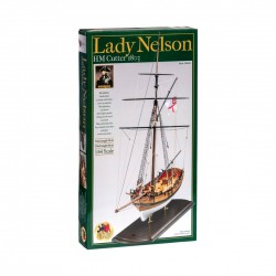 maquette de bateau en bois à monter, Lady Nelson, maquette Amati