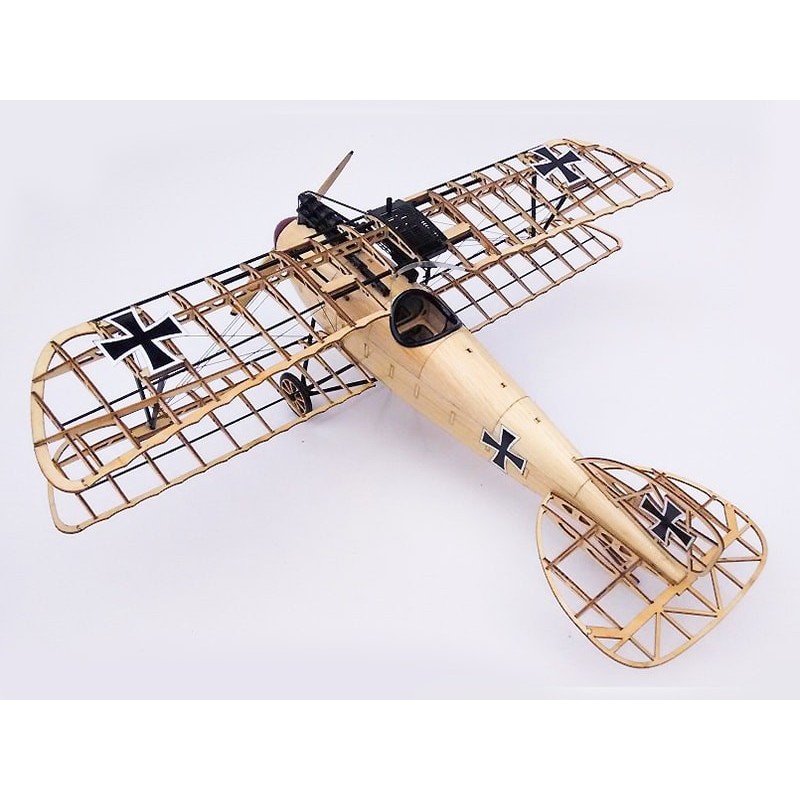 DW HOBBY, Dancing Wings Hobby Maquette d'avion en bois de la 1ere GM, Albatross D III Maquettes en bois
