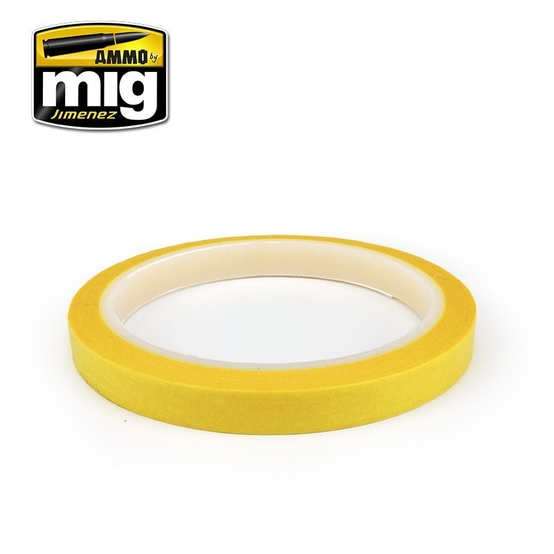 Ruban de masquage AMMO largeur 10 mm, Longueur 25 m, 8432074080404