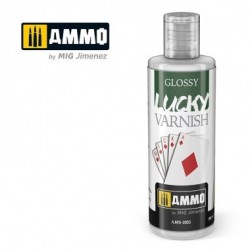 Vernis brillant pour maquettisme, finition brillante, ammo 2053, 8432074020530