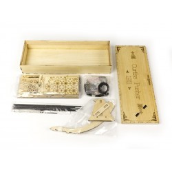 DW HOBBY, Dancing Wings Hobby Maquette d'avion ancien en bois du Curtiss Pusher. Maquettes en bois