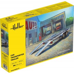 Maquette Remorque Porte Engin au 1/24, Maquette Heller 80774, 3279510807745