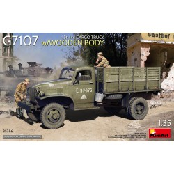 Camion Chevrolet G7107 avec caisse de transport en bois, maquette Miniart, 4820183314604