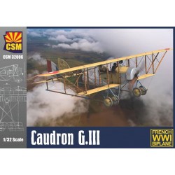 Maquette 1/32 du Caudron GIII, biplan français WWI, Copper State Models, 4751032600558