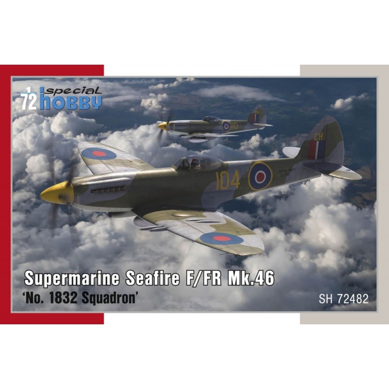 Maquettes avions 1/72, Supermarine Seafire F/FR MK 46, 8594071089306