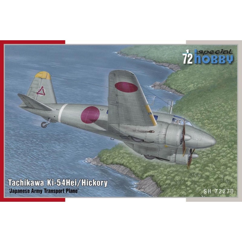 Tachikawa KI 54 Hei/Hickory, maquettes d'avions au 1/72 de Special Hobby, 8594071087944