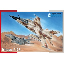 Maquette avion 1/72 Mirage F1CR, maquettes special hobby, 8594071085827