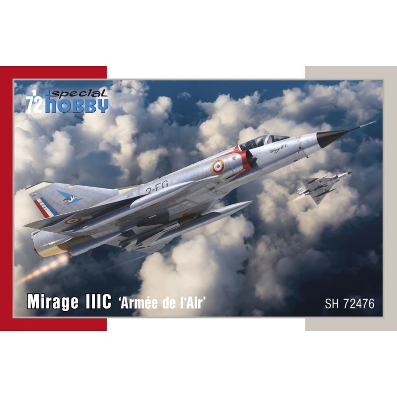Maquette 1/72 avion, Mirage III C, maquettes Special Hobby, 8594071089191