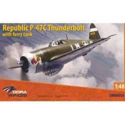 Maquette P47 au 48eme, avec...