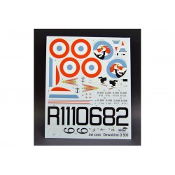 Dewoitine D500, maquette Dora Wings, Maquette avion plastique 1/32