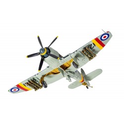 Maquettes avions 48eme, Hawker Sea Fury, Airfix, 5063129001544