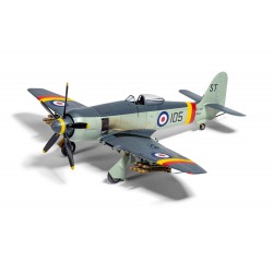 Maquettes avions 48eme, Hawker Sea Fury, Airfix, 5063129001544