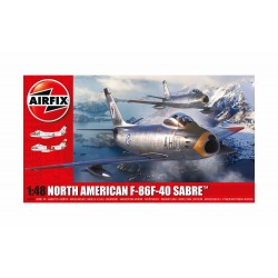 Maquettes jet de chasse au 48, F86F 40 Sabre, maquette Airfix, 5055286709333
