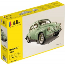 Maquette de Renault 4 CV, maquette de voiture Heller, 3279510807622