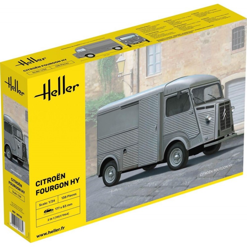 Heller maquette de camionnette Fourgon HY Citroën, 3279510807684