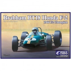 Maquette formule 2 Brabham BT18 Honda F2, maquette Ebbro 1/20, 4526175200220