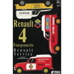 Ebbro Renault 4 Van Model...