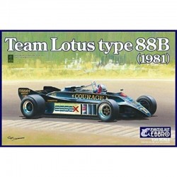 Maquette Formule 1 , Lotus Type 88B, maquette Ebbro, 4526175200107