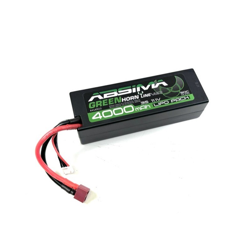 Batterie 3s voiture radiocommandée, 4000 mah 50 C, Absima, 4250650930554