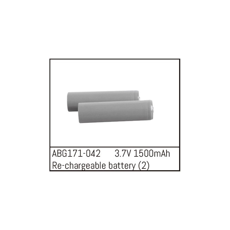 Batterie Li Ion 3,7 V 1500 mah, vendu par 2, 4250650944612