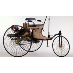 WOOD TRICK Maquette en bois de la première voiture de Daimler Puzzles 3d en bois