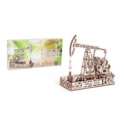 WOOD TRICK puzzle 3d en bois, la station de forage, Wood Trick Puzzles 3d en bois